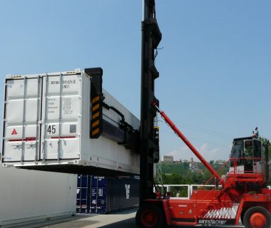 location caisse mobile conteneur 45 ft palettisable MODALIS intermodal combiné