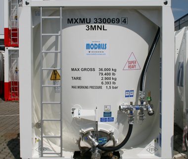 silo-conteneur 30 ft location MODALIS chemie alimentaire location