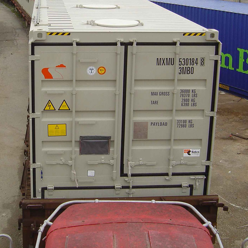 Carbon Steel 40 ft Dry Cargo Storage Container